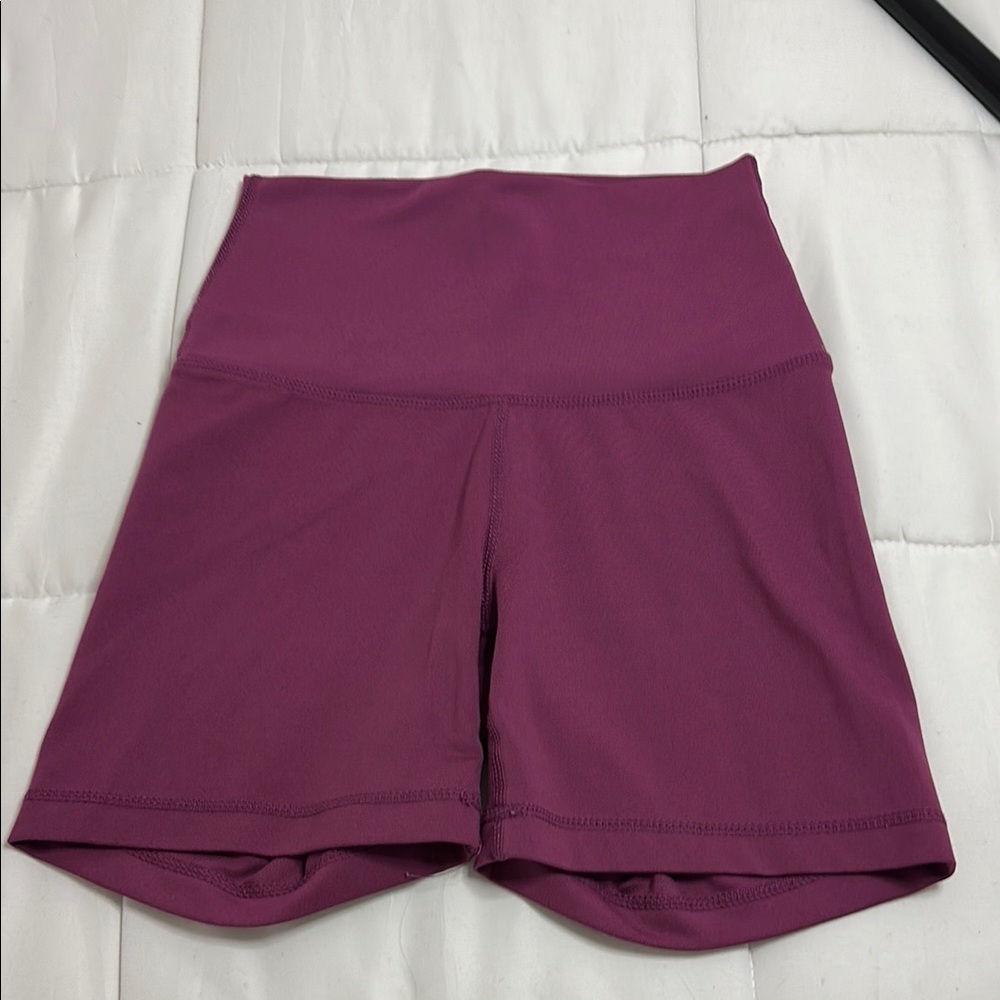 Yogalicious Purple Bike Shorts Tailored Fit